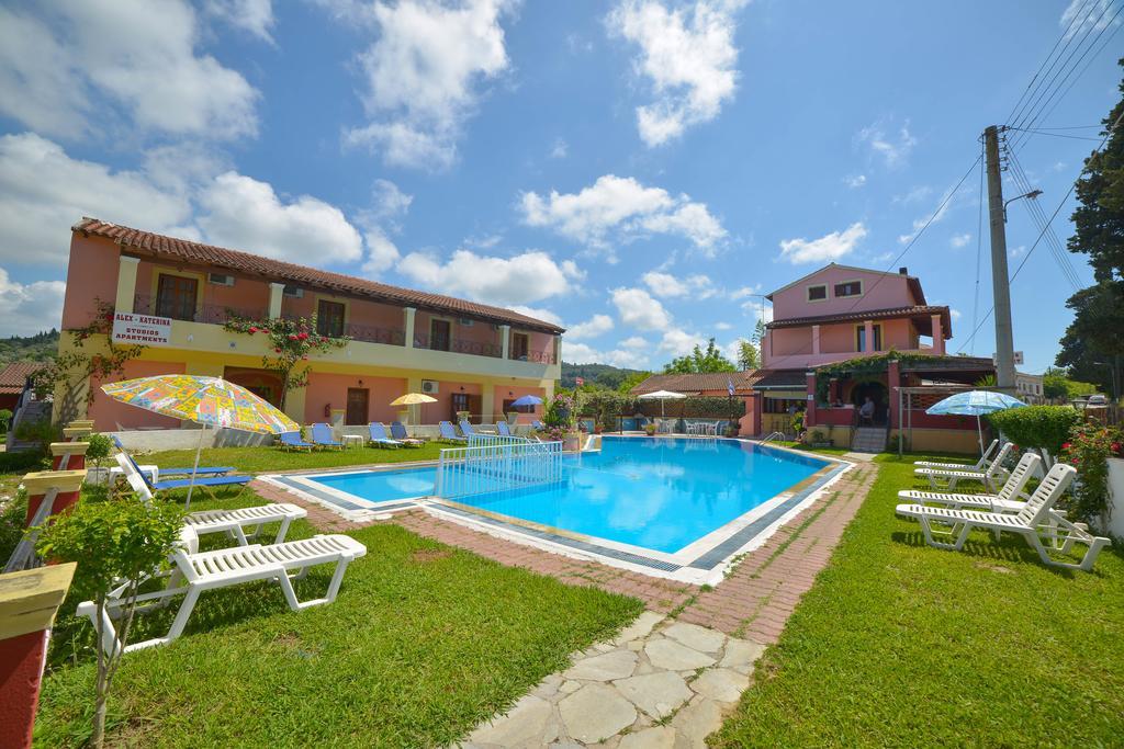 Alex Katerina Apartments Peroulades (Corfu) Exterior foto